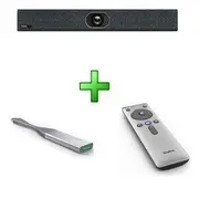 Yealink Bundle Smart 4K Room System with MeetingEye 400 and WPP20 Wireless Presentation Pad M400-WP