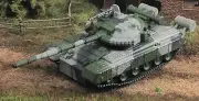 1:72 russian tank T-80 №87 series "Russian tanks"