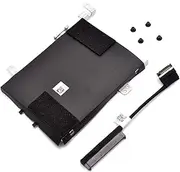 SSD SATA Hard Drive Caddy Bracket VX90N + HDD Cable Connector 4G9GN for Dell Latitude E5570 5570 Precision M3510 3510
