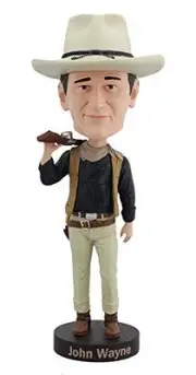 Royal Bobbles John Wayne Cowboy Bobblehead 10399