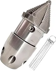 Anrain M22 Sewer Jetter Nozzle, Jetter Nozzle M22 for 40L/min Pressure Washer, Sewer Washing High Pressure Washer Adapter Nozzles for Municipal Sewer Pipe Unclogging, Stainless Steel