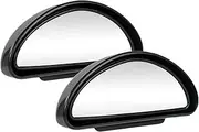 2 Car Blind Spot Mirror Adjustable Rear View Mirror 360 Degree Reverse Wide Angle Additional Mirror Compatible With Parking Auxiliary Mirror