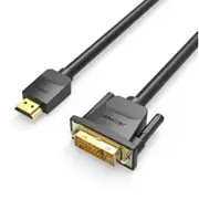 Vention ABFBH HDMI to DVI Cable - 2m - Black [ABFBH]