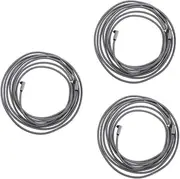 HOMSFOU 3pcs Cable XLR Cable Stereo Socket Dual Shielded Cord for Television Accessories Home Theater