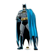 Batman Cape Comic Style Mini Cardboard Cutout Official Standee / Standup