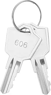 2pcs 606 Ignition Keys Electric Scooter Ignition Key Metal Ignition Key Compatible with Rascal Compatible with Liteway Mobility Scooters Spare Key