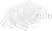 Ipetboom Hair Extension Keratin Pellets 100pcs Hot Melt Glue Granules Double-sided Tape Natural Bond