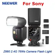 NEEWER Z880 2.4G i-TTL 76Ws Camera Flash Light HSS 1/8000s Speed for Sony Z880-S