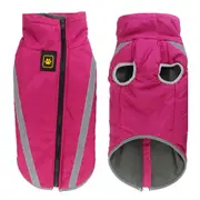 GGP Size 6Xl Pink Reflective Winter Dog Jacket Warm & Waterproof Outdoor Coat For Large Breeds