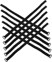 Sosoport Pcs Soccer Goal Net Fastener Hook and Loop Strip Cable Tie Strip for Cable Management