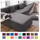 Elastic Sofa Covers 1/2/3/4Seats L Shaped Sofa Slip Cover Protector Bench Covers