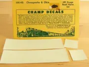 Champ Decals HO HN-48 Chesapeake & Ohio
