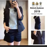 在飛比找蝦皮購物優惠-Kinloch Anderson 金安德森女裝 連帽 七分袖