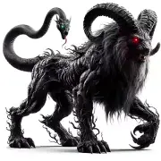 Dark Chimera Ancient 3" DnD Myth Legend Mythology Gaming Hobby Decal