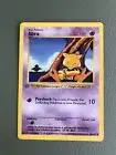 POKEMON Card Rare 1st Edition Shadowless Mint 1999 Vintage Base Set Abra 43/102