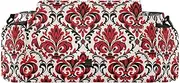miaozhen Red and Black Baroque Vintage Flowers cute stroller organizer baby caddy organizer handy pocket accesorios para coches de bebes acesorios para baby