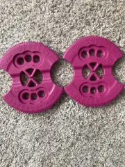 NEW Burton Re:Flex ICS Channel Snowboard Discs Pucks Plates Pink Factory OEM