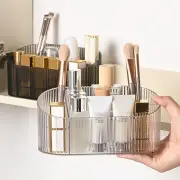 5 Grid Pen Container Ellipse Desktop Stationery Organizer Shelf Home Office