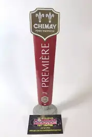 Chimay Premiere Belgian Trappist Ale Logo Beer Tap Handle 11” Tall - Brand New!