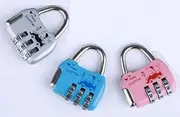 Kellegour Pack of 8 Luggage Locks, Suitcase Locks, Rustproof Combination Lock, 3 Digit Small Padlocks, Combination Locks, Locks for Suitcase, Bag, Backpacks, Gym, School, Locker (4 Colours)