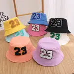 B529 3-8歲休閒遮陽盆帽平頂兒童漁夫帽新款 BABY HAT GIRL CAP BOY HATS