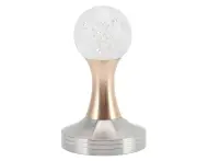 Crystal Ball Coffee Powder Tamper Stainless Steel Base Coffee Press Hammer For Kitchen Cafe Gold Pillar 51Mm / 2.0In