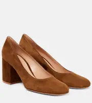 [Gianvito Rossi] Gianvito Rossi Suede pumps AU 10 burgundy