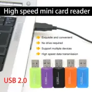 10X High Speed Nice Mini USB 2.0 Micro SD TF T-Flash Memory Card Reader Adapter