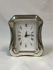 925 Sterling Silver Clock