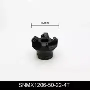 SNMX1206 50-22 4Flute 50mm CNC Face Milling Cutter Head For SNMX1206ANN Inserts