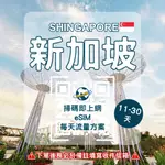 【WORLDSIM】新加坡ESIM 4G高速吃到飽11-30天SINGTEL電信 聖淘沙 超級樹 金沙酒店