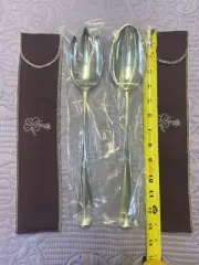 Vintage 1982 Gerity Salad Fork & Spoon Serving Set New In Box