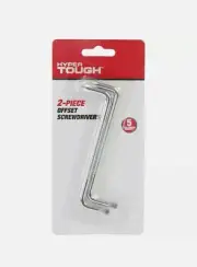 Hyper Tough 2-Piece Offset Screwdrivers w/ Phillips and Slotted