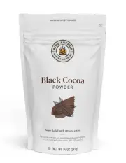 Black Cocoa: Dutch Processed Cocoa Powder for Baking - Intense Dark Chocolate...