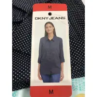 在飛比找蝦皮購物優惠-購Happy~DKNY JEANS 女長袖襯衫 點點