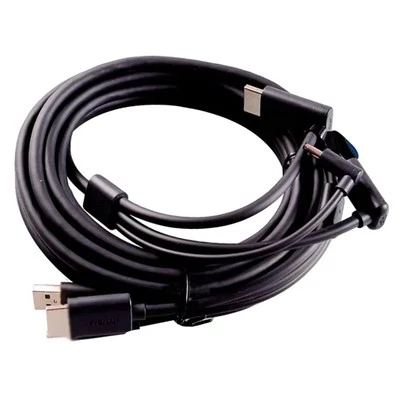 For Vive 3-In-1 Accessories Replacement Cable -Compitable 5M, USB, VR5567