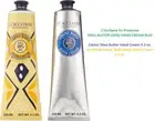 L'Occitane Shea Butter Hand Cream 20% & Vanilla Bouquet Hand Cream 5.2 oz Each