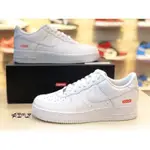 NK   AIR FORCE  高品質 X SUPREME WHITE 聯名 CU9225-100