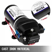 Water Pressure Diaphragm Pump 12V FL-40 High Pressure Diaphragm Water Pump 40PSI Automatic Self Priming Water Pump 17L/MIN Misting Booster Sprayer