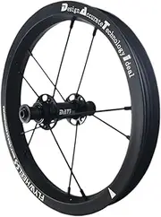 DATI S6C-W AlloyPush Kids Balance Bike Bicycle Super Light Wheels Set 12" F+R