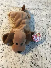 TY Beanie Baby "Bones" the dog with tag excellent condition