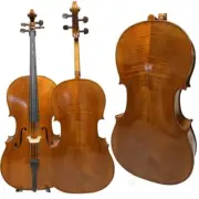 Stradivari style Cello 4/4,Old spruce ,Full Size 100% Hand Made,Solid Wood#15836