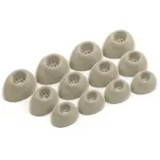 16 x Silicone EarBuds Ear Tips For Jabra Elite 10 Earphones in White