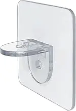 Cabinet Shelf Clips Shelf Bracket | Clear Shelf Brackets | Adhesiveself Adhesive Shelves Clips | Adjustable Shelf Brackets, Shelf Holders Pegs, Closet Shelf Brackets, Shelf Brackets/2545 (Color : MUL