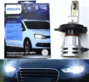 Philips Ultinon Essential LED White H4 Two Bulbs Head Light High Low Beam Lamp (for: Honda Civic)