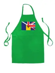 Half Flag Barbados Union Jack - Unisex Kids Apron - UK Flags Bridgetown Britain