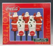 Vintage Coca Cola Christmas Lights Polar Bears And Santa New In Box!!