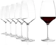 Stolzle Lausitz Experience Bordeaux Wine Glass 6 Piece Set, 645 ml Capacity
