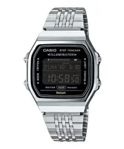 Casio Vintage Digital Bluetooth Step Tracker Alarm ABL-100WE-1B Unisex Watch