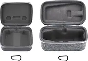 EVA Drone 360 Degree Protective Case Travel Carry Bag with Hiking Buckles for DJI Mavic 3 Pro, Drone Remote Control Storage Bag Set for DJI RC-N1, Grey, Drone Protection Box, Gray, Drone